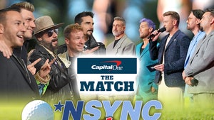 capital one the match backstreet boys nsync golf main getty