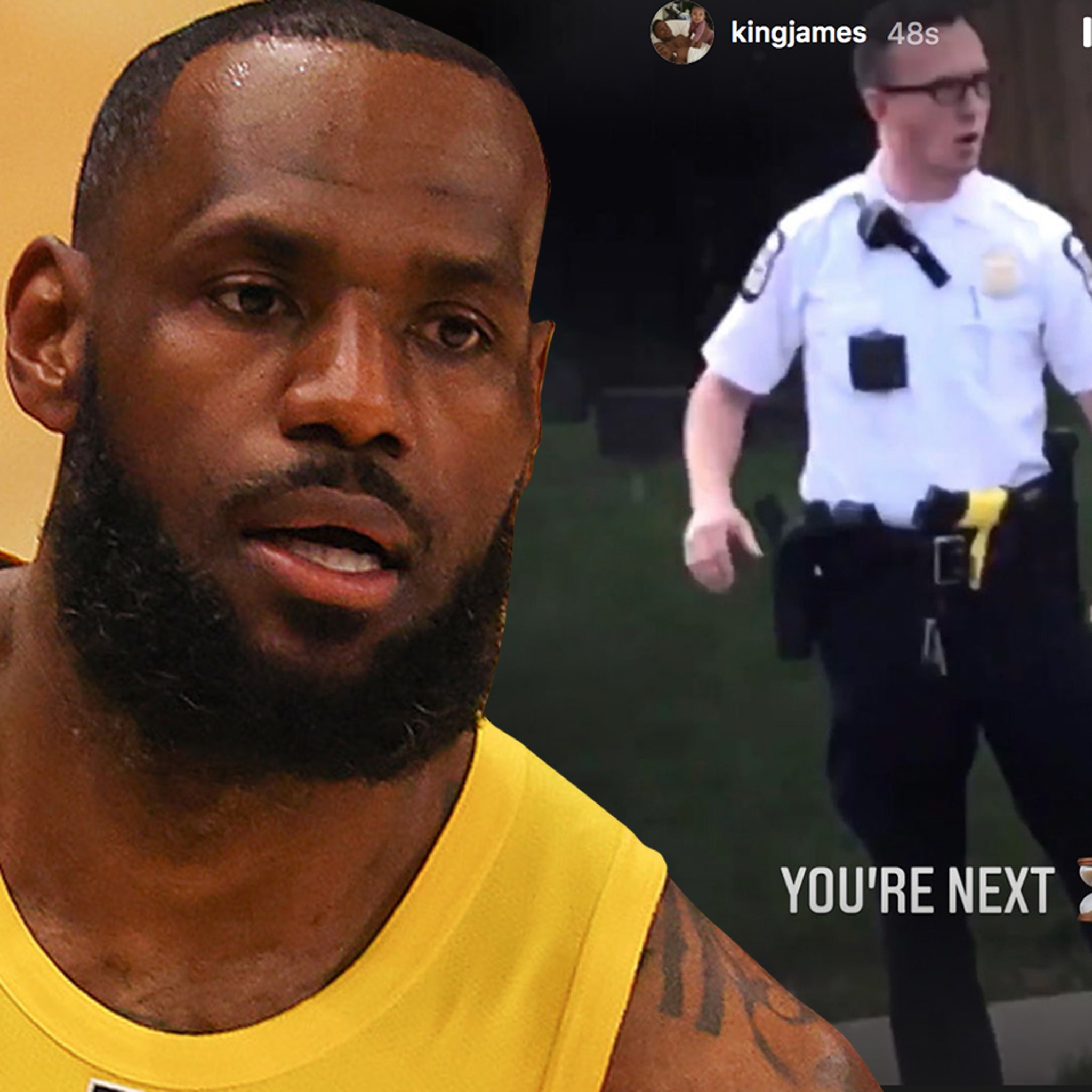 LeBron James Under Fire For 'You're Next' Post, 'Disgraceful And Dangerous'