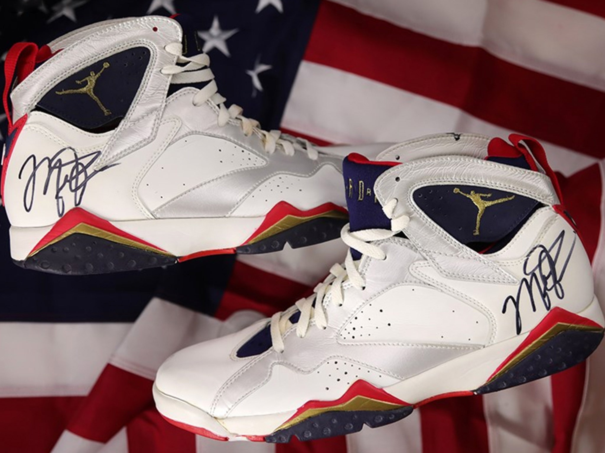 Michael Jordan Autographed, Game-Worn Dream Team Kicks On Auction