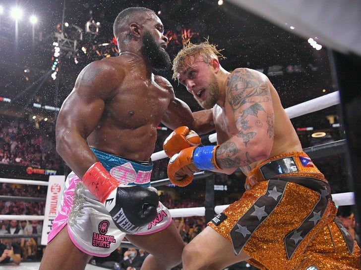 Tyron Woodley vs. Jake Paul -- Fight Photos
