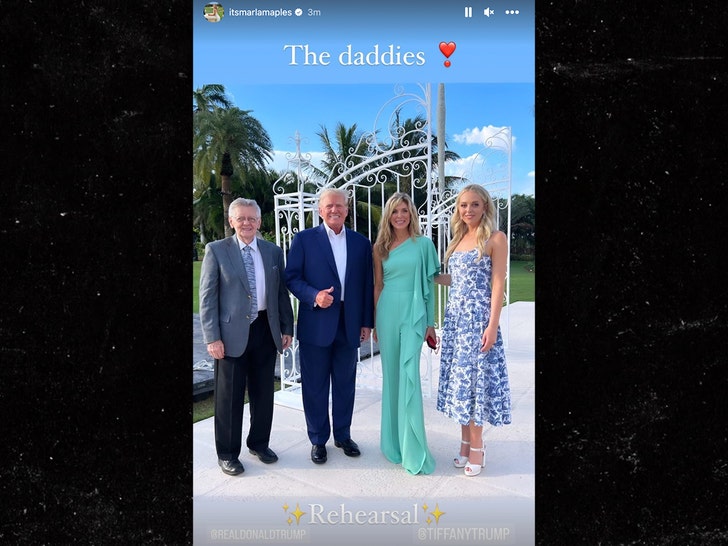 Tiffany Trump Prepared for Wedding ceremony at Mar-a-Lago, Donald Attire in Tux