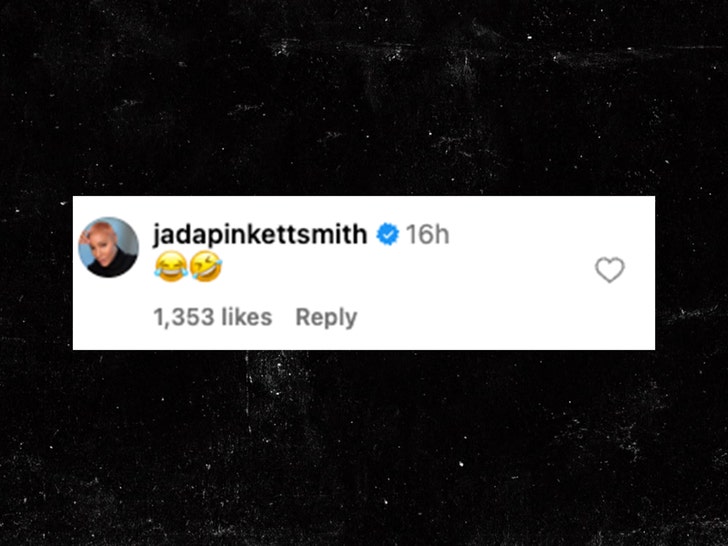 will smith jada pinkett smith comment insta 2