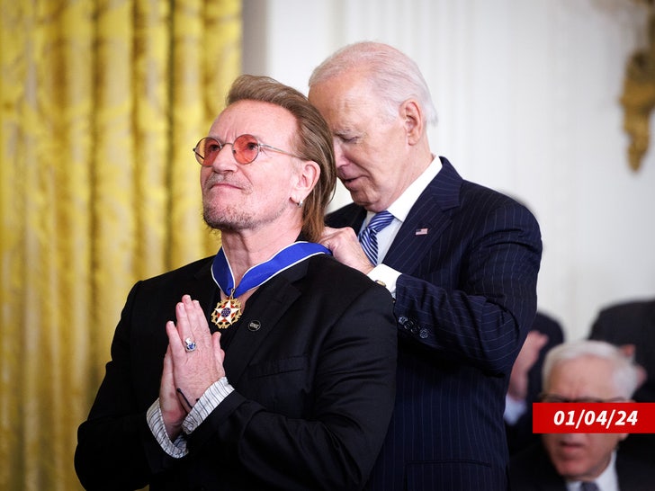 bono joe biden presidential medal of freedom