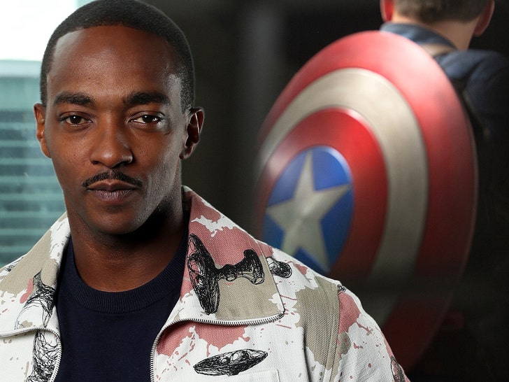 Anthony Mackie Captain America Shield Getty Everett 1