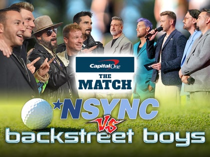 capital one the match backstreet boys nsync golf main getty