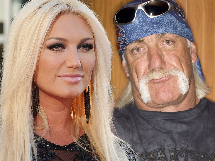 Brooke Hogan Hulk Hogan Getty Comp