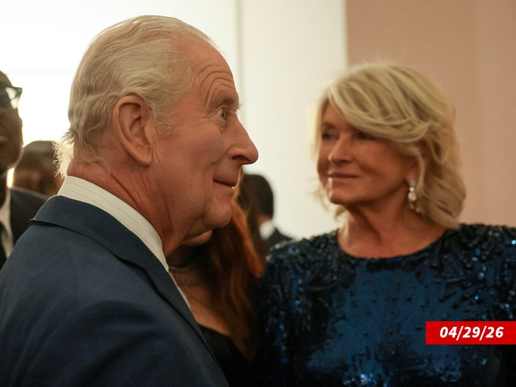 martha Stewart and king charles getty