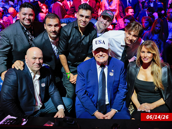 sub dana white donald trump melania trump getty 1