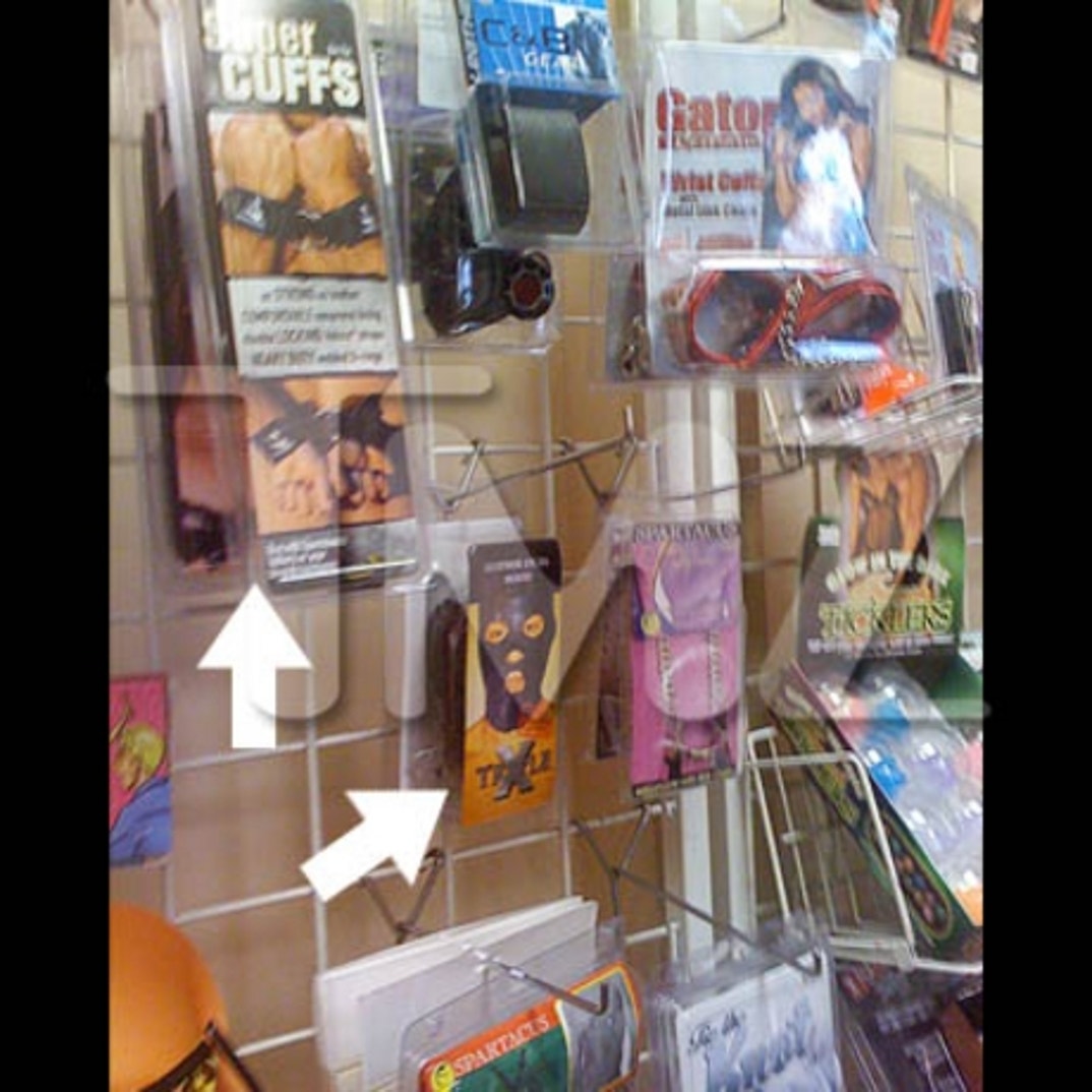 Carradine's Sex Shop Purchases