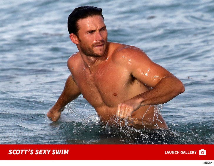 Scott Eastwood Day at the Beach
