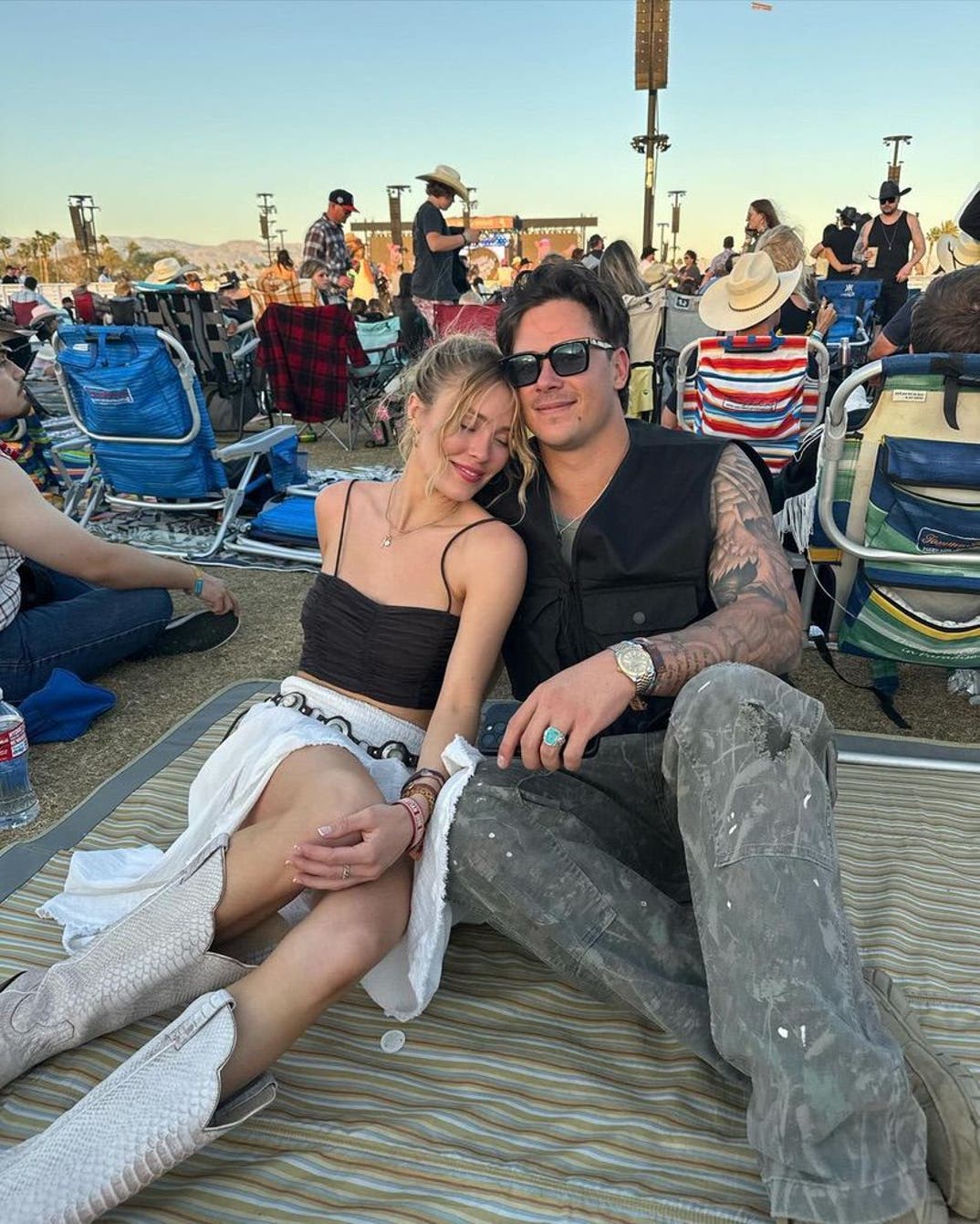 Cassie Randolph and Brighton Taylor