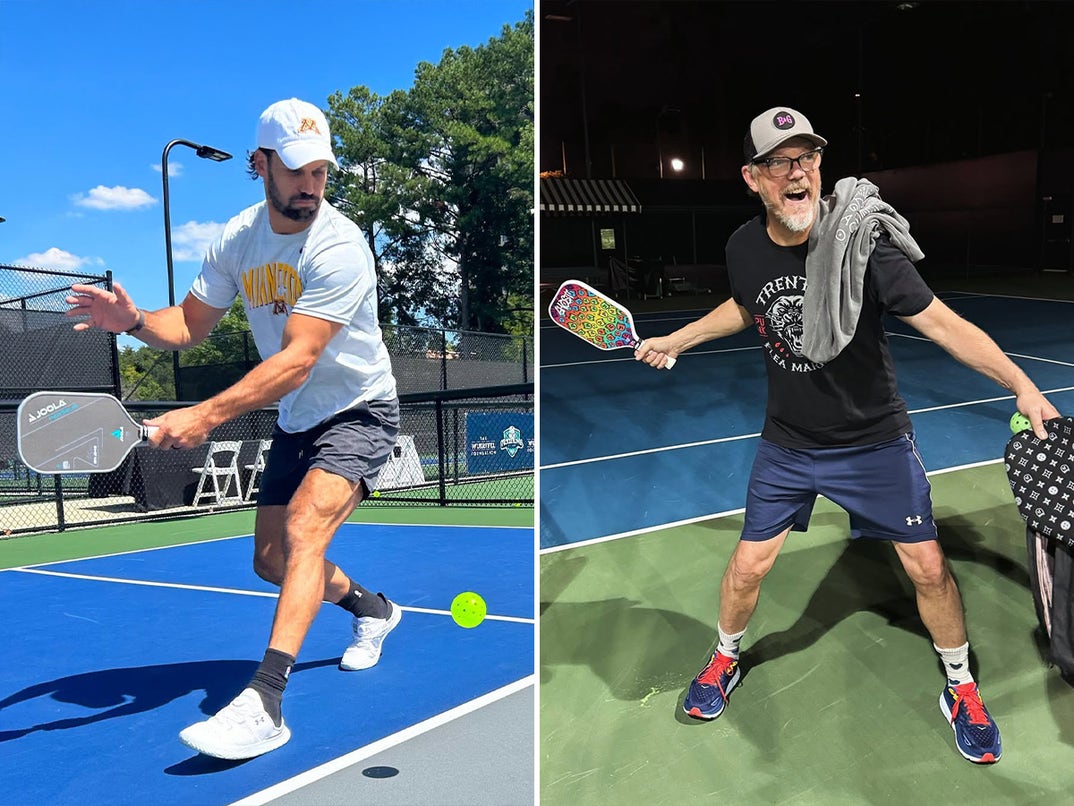 Eric Decker vs. Matthew Lillard -- Pickleballers Edition