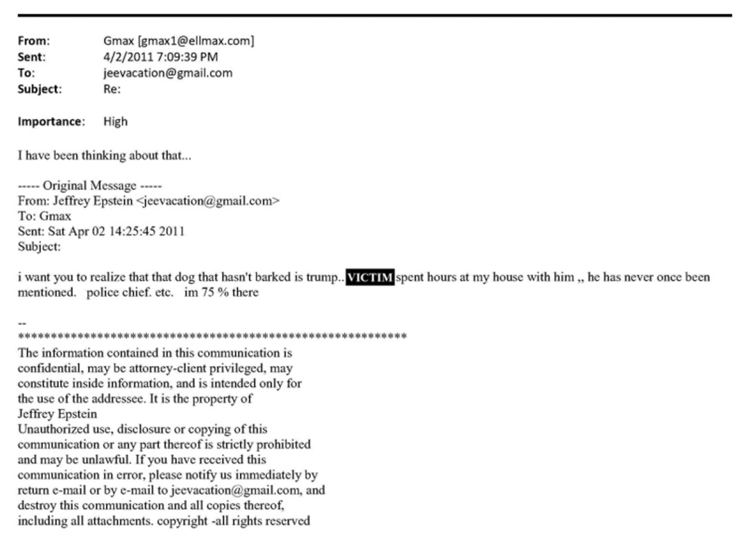 Jeffrey Epstein Emails Mentioning Trump 0