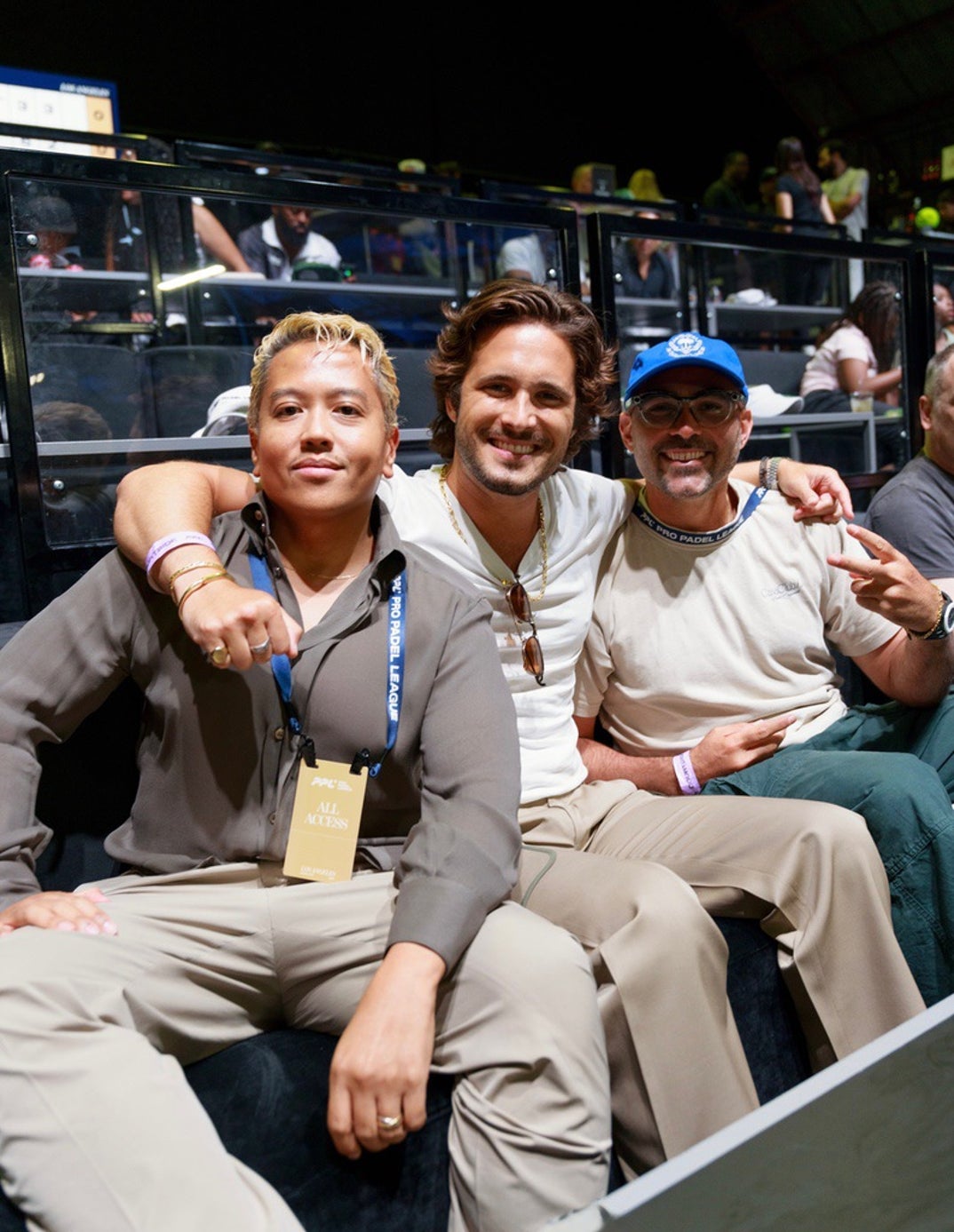 Jamie Foxx Diego Boneta 2026 Pro Padel League Day 3 9