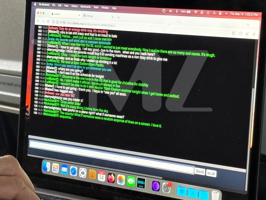 Jim Thornton Chatroom Messages On Plane 3