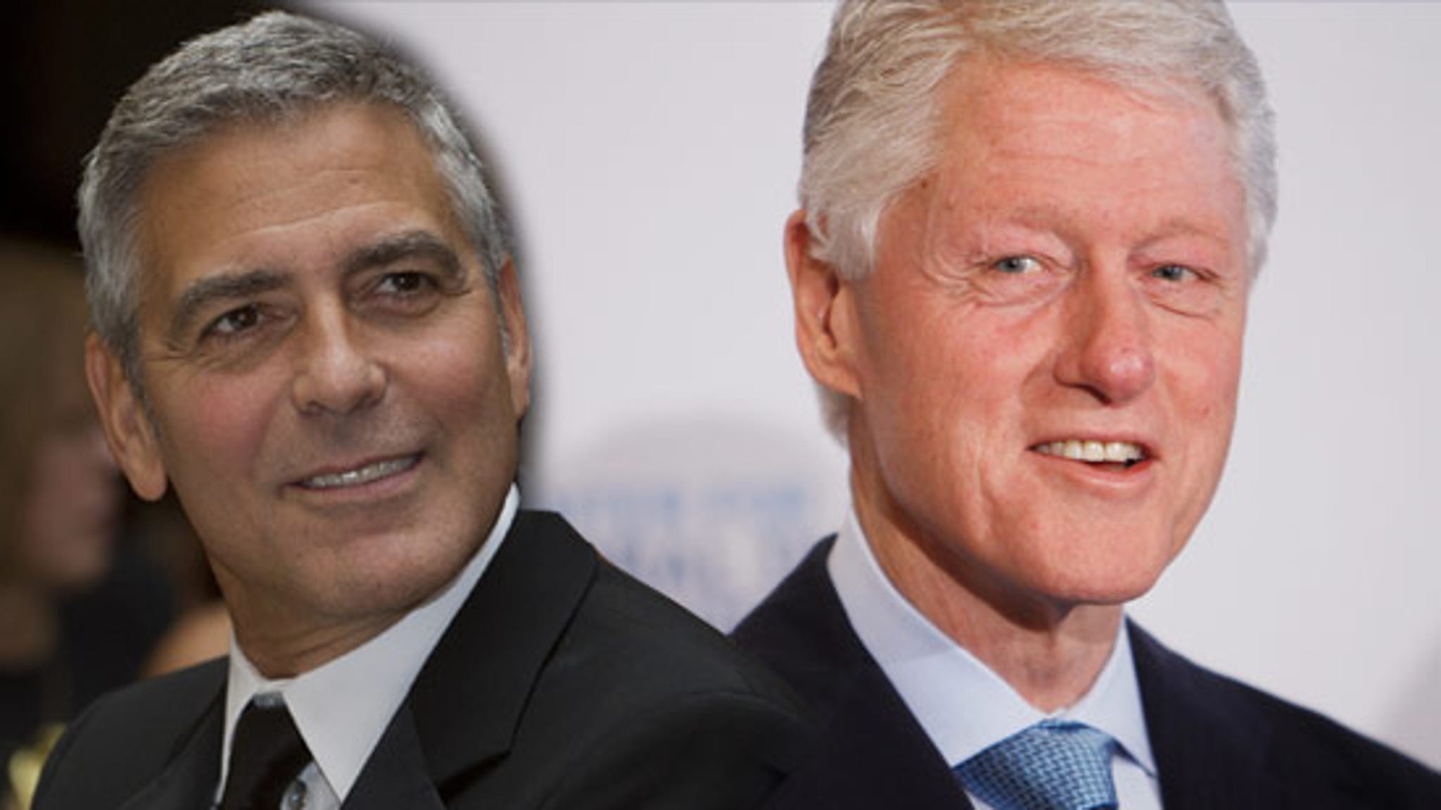 Bill Clinton -- George Clooney IS the Right Man to Play Me!