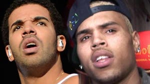Chris Brown & Drake -- Off Scot-Free After Nightclub Brawl