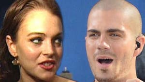 Wanted Singer Max George -- Lindsay Lohan Meets the Parents