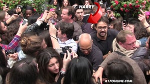 Harry Styles -- Nearly CRUSHED By Paris Mob