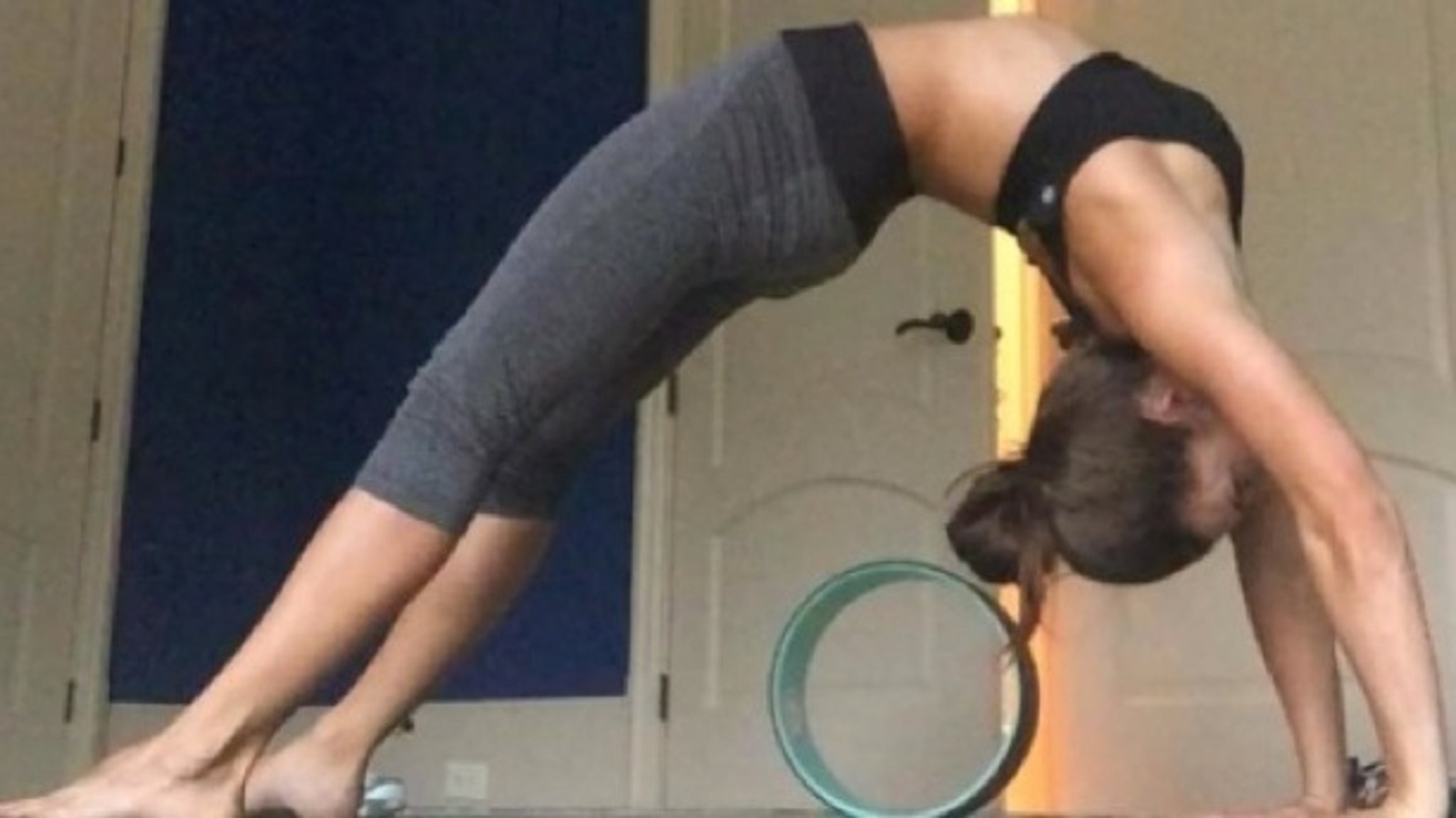 Danica Patrick Yoga