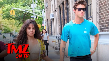 Shawn Mendes and Camila Cabello Spotted Together Walking Dog | TMZ TV.jpg