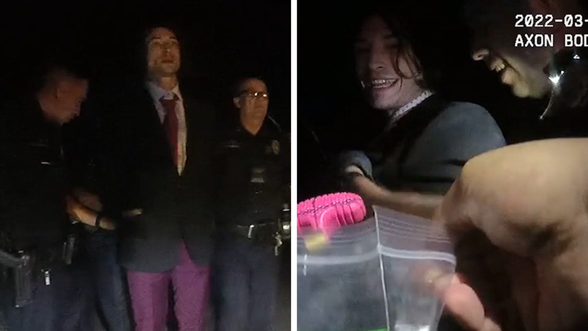 'The Flash's Ezra Miller Gets Aggressive With Cops In Arrest Body Cam Video thumbnail