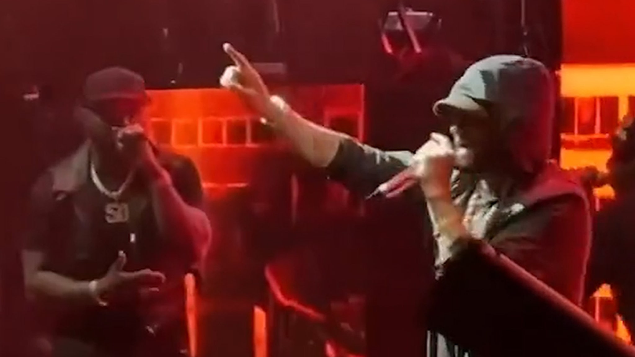 Eminem Surprises Michigan Crowd During 50 Cent’s ‘Final Lap’ Tour