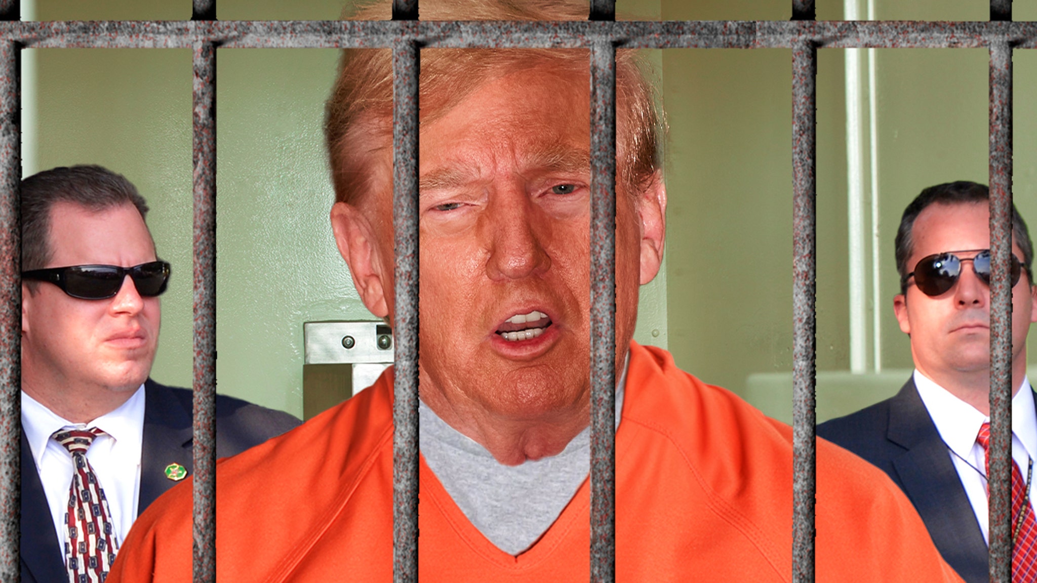 Les services secrets sont prêts si Trump est emprisonné pour ordre de bâillon, je doute que cela se produise
