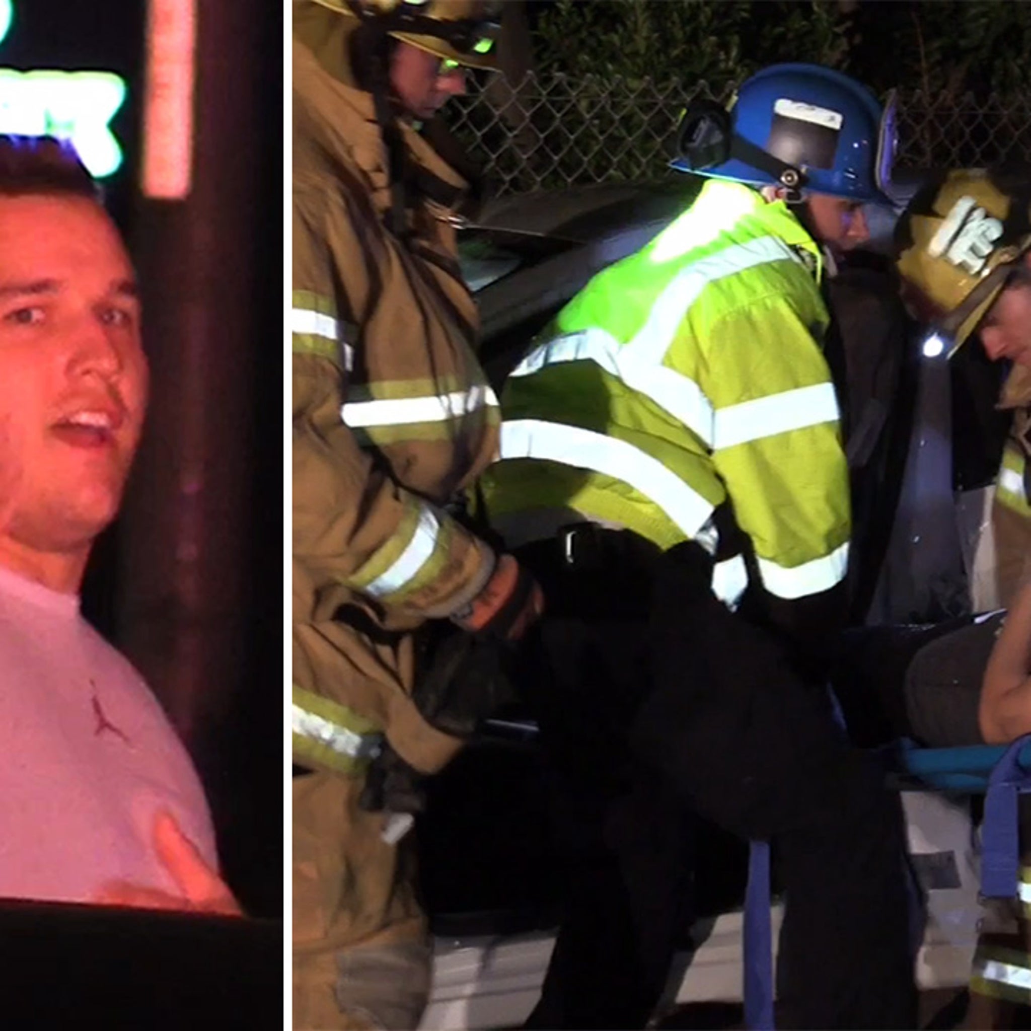 Mike Trout -- Involved In Bad Car Crash  Escapes Unscathed