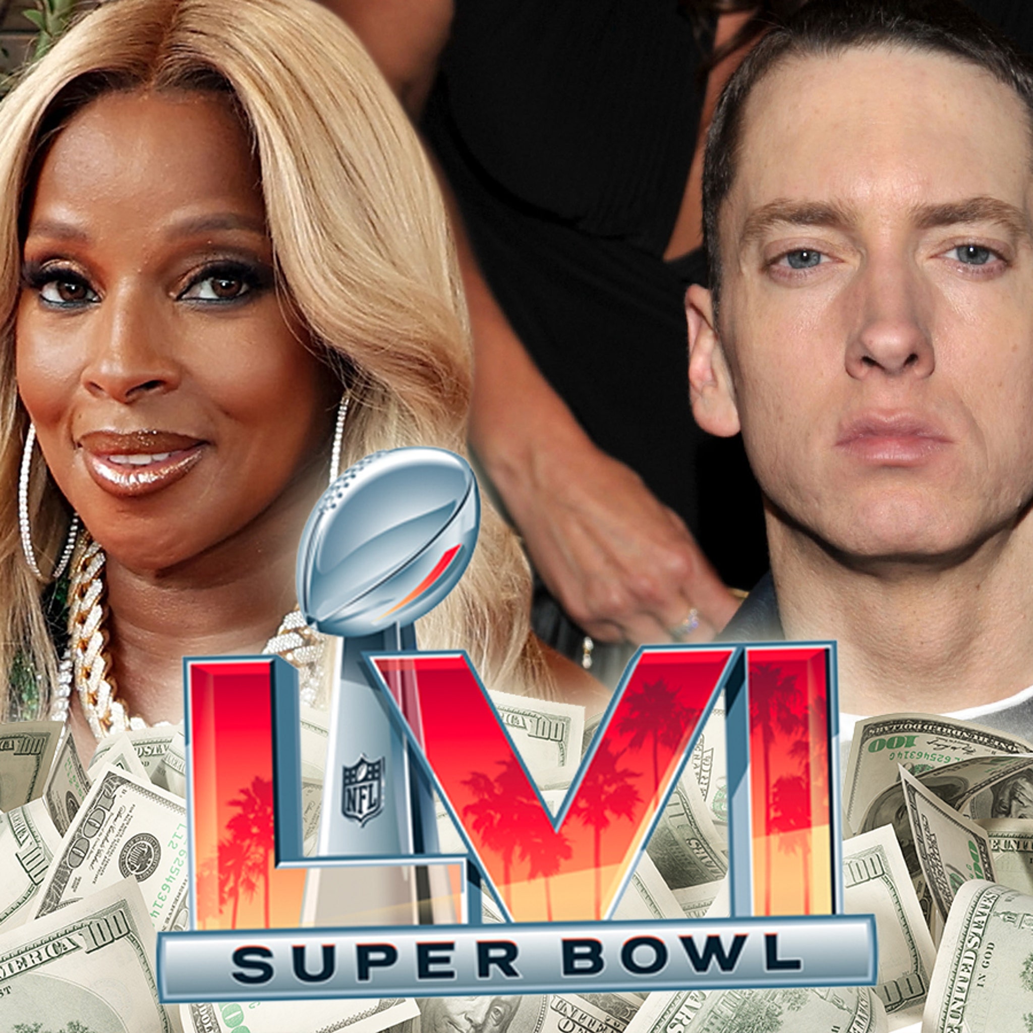 Super Bowl Prop Bets On Eminem's Hair Color, Mary J. Blige's Cleavage