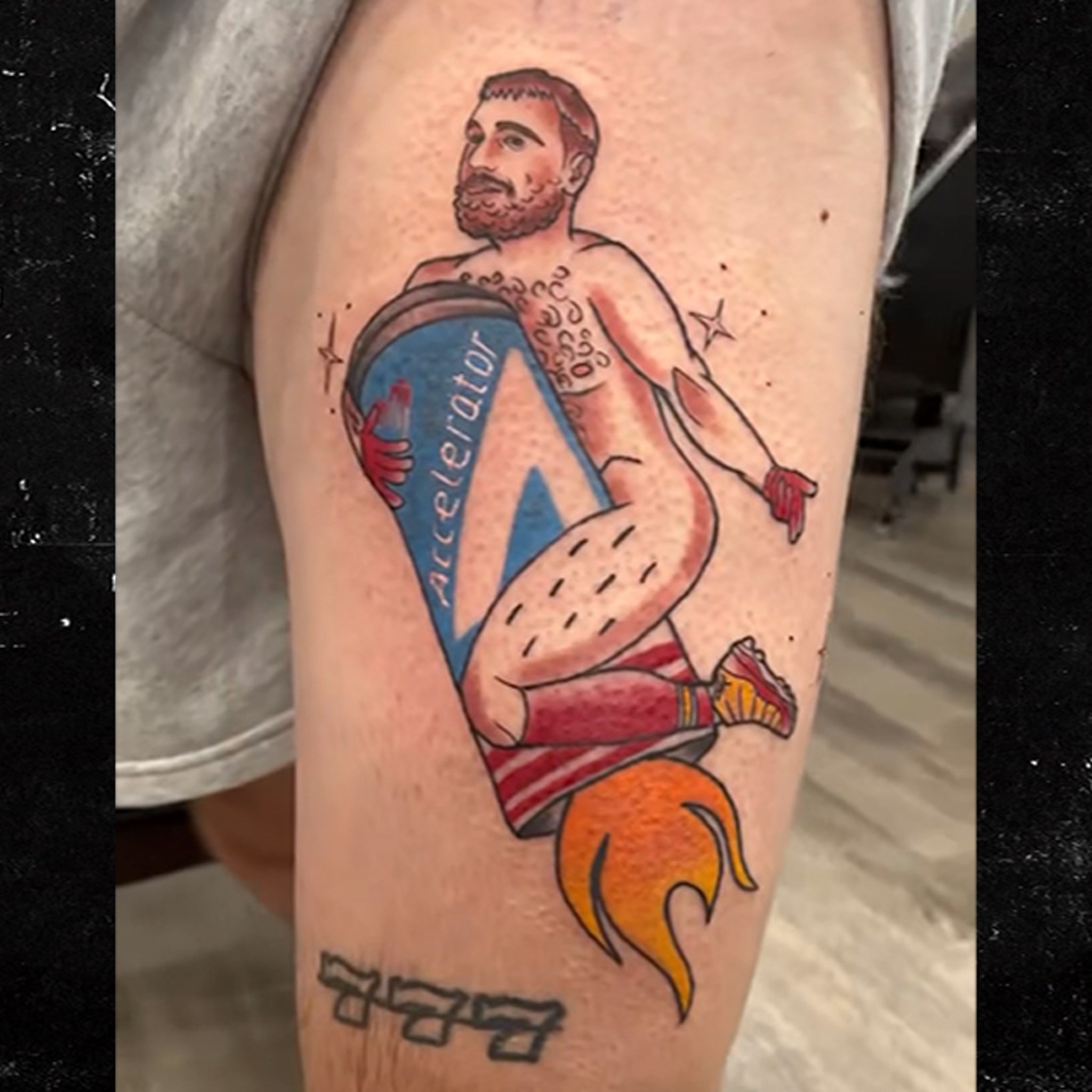 Superfan Gets Crazy Sponsored Tattoo