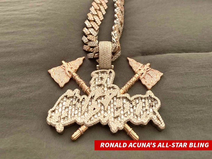 0714 Ronald Acuna necklace