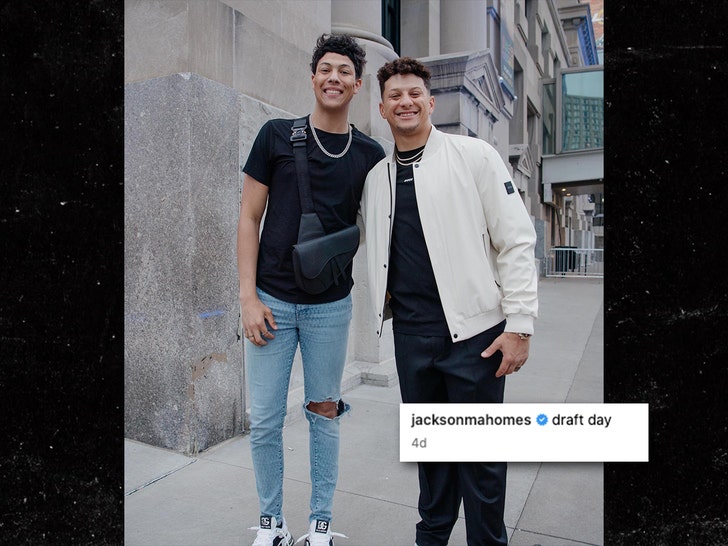 jackson and patrick mahomes together