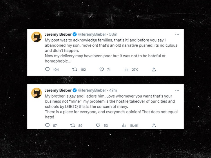 Le père de Justin Bieber, Jeremy, tente de clarifier un commentaire anti-LGBT