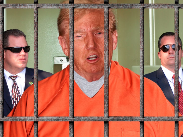 trump behind bars