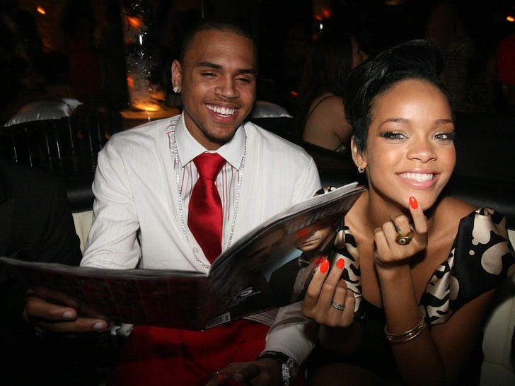 Chris Brown And Rihanna Happier Times