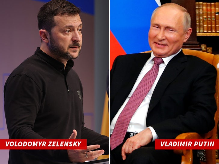 Vladimir Putin zelensky lado a lado sub