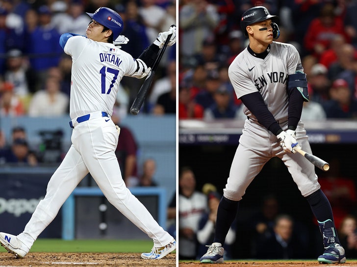 shohei ohtani and aaron judge getty 1