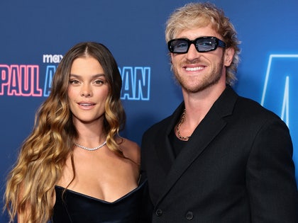 nina agdal logan paul main getty