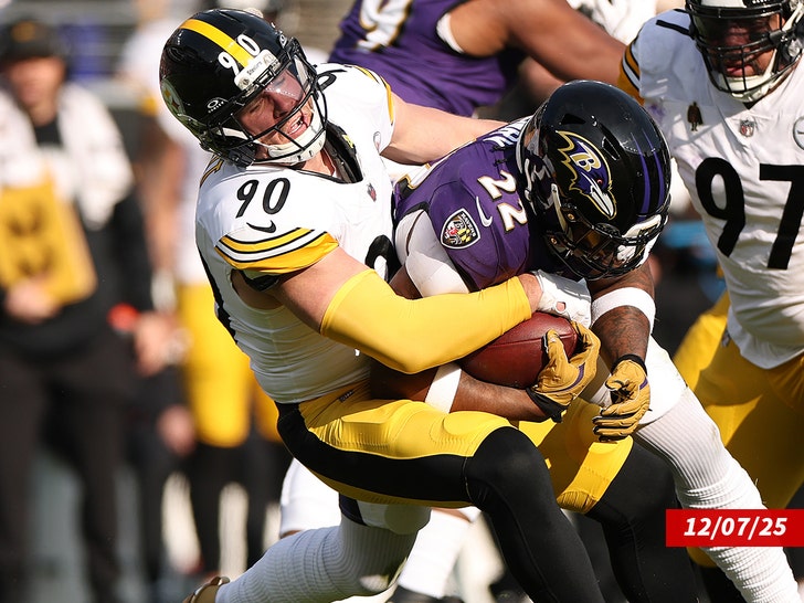 tj watt lamar jackson getty