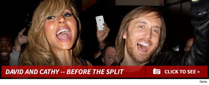 David Guetta and Cathy -- Before the Split