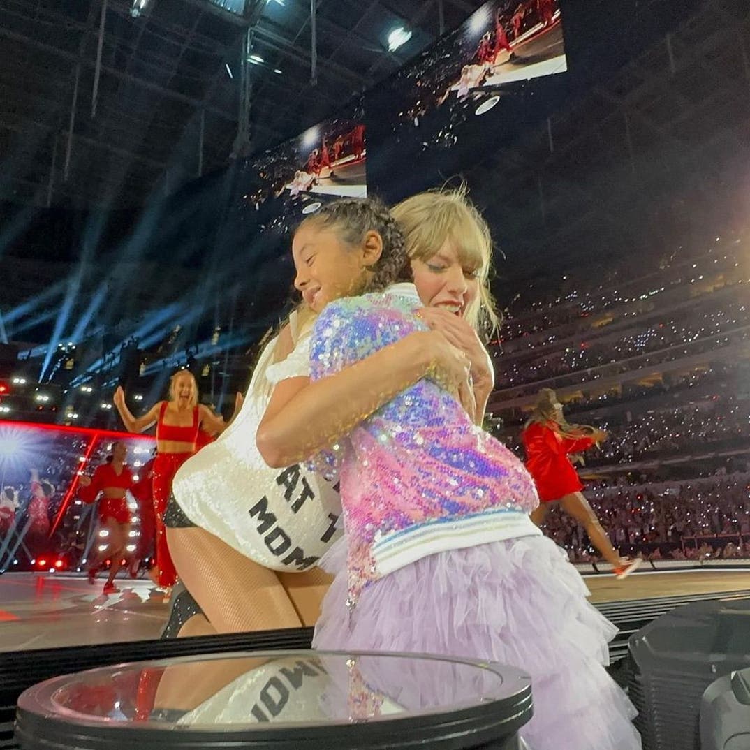 Bianka Bryant and Taylor Swift