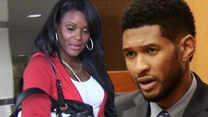 Usher's Ex-Wife to Aunt -- Say It To My Face ... How'd My Son Nearly Die On Your Watch?