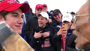 Smirking MAGA Hat Student Responds to Accusations of Harassment