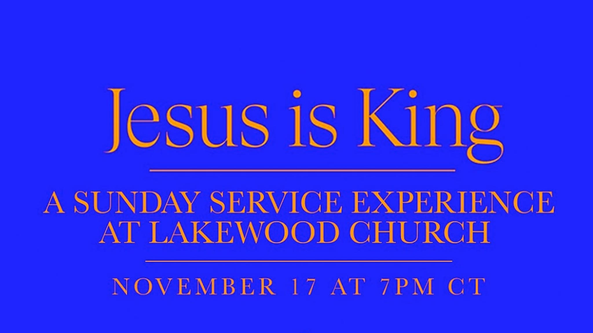 Kanye West's Sunday Service at Joel Osteen's Church Underway Live
