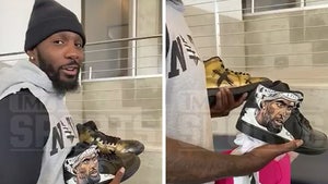 Dez Bryant Pimps Out Air Jordans with Self-Portrait and 24 Karat Gold Paint