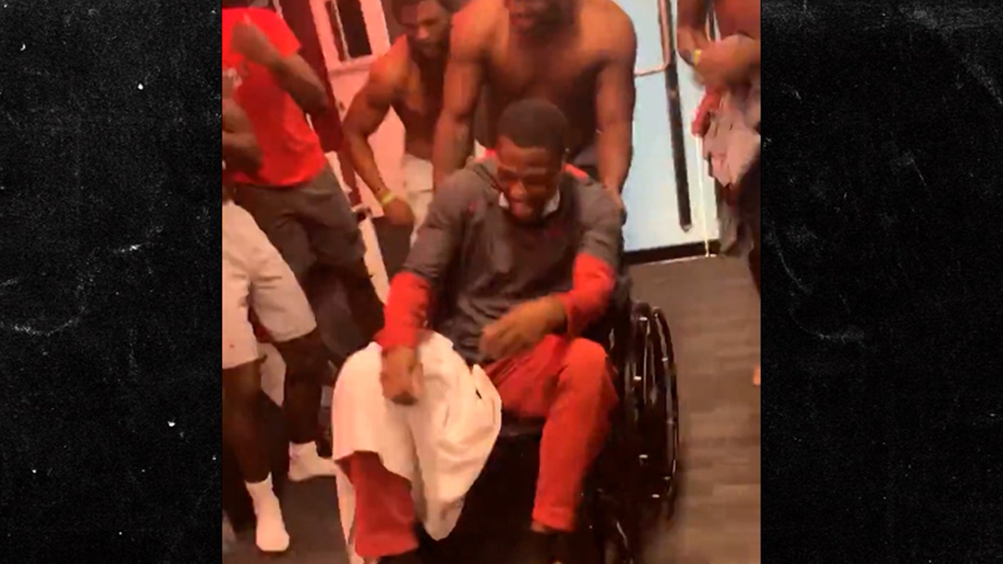 Alabama’s Trey Sanders in Wheelchair After Car Crash, But I Can Still Dance!!
