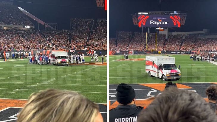 VIDEOS, PHOTOS: Aftermath of Damar Hamlin's collapse captured in detail;  See the somber reaction as fans pray for Buffalo Bills' safety