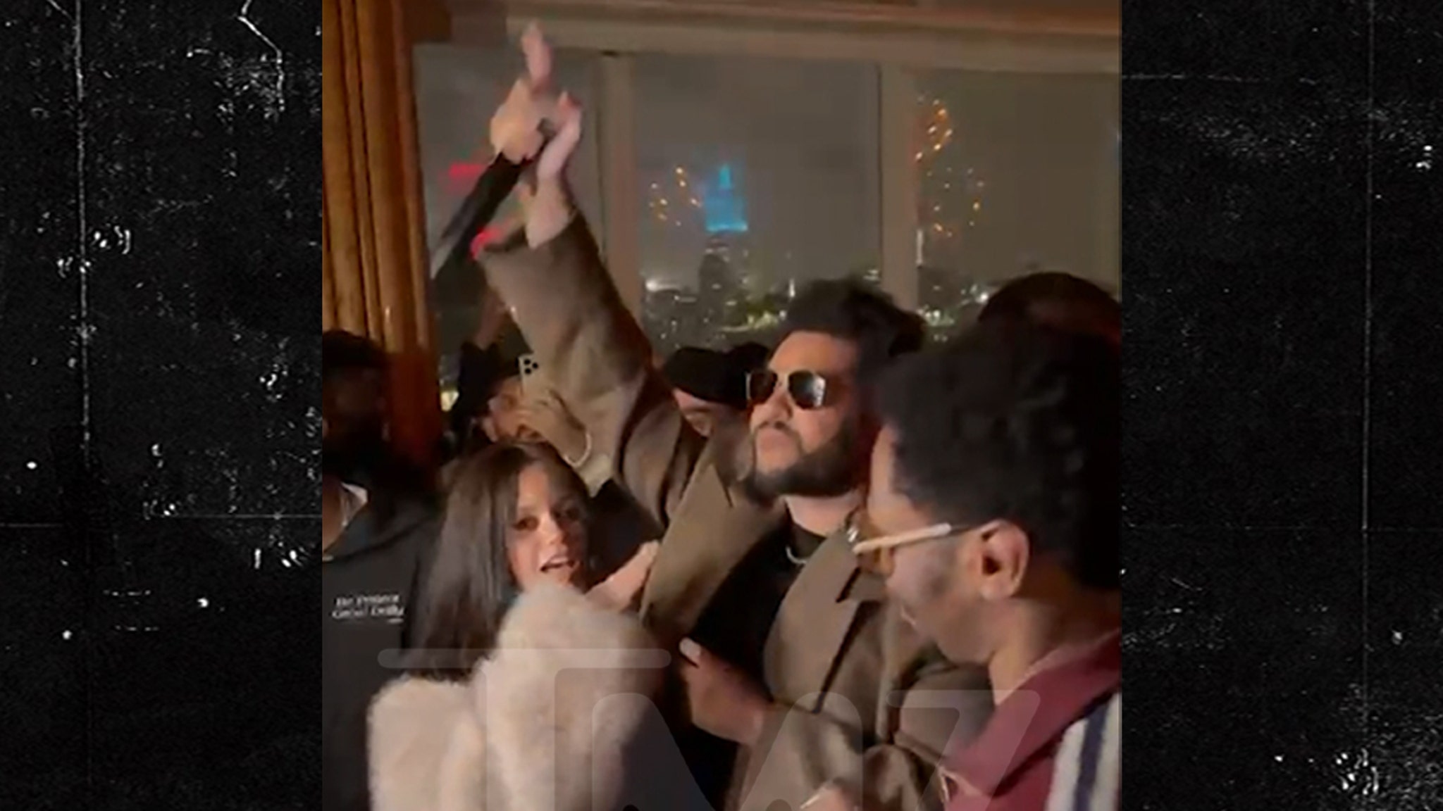 The Weeknd, Jenna Ortega Totally Vibing at 'Hurry Up Tomorrow' Premiere Party