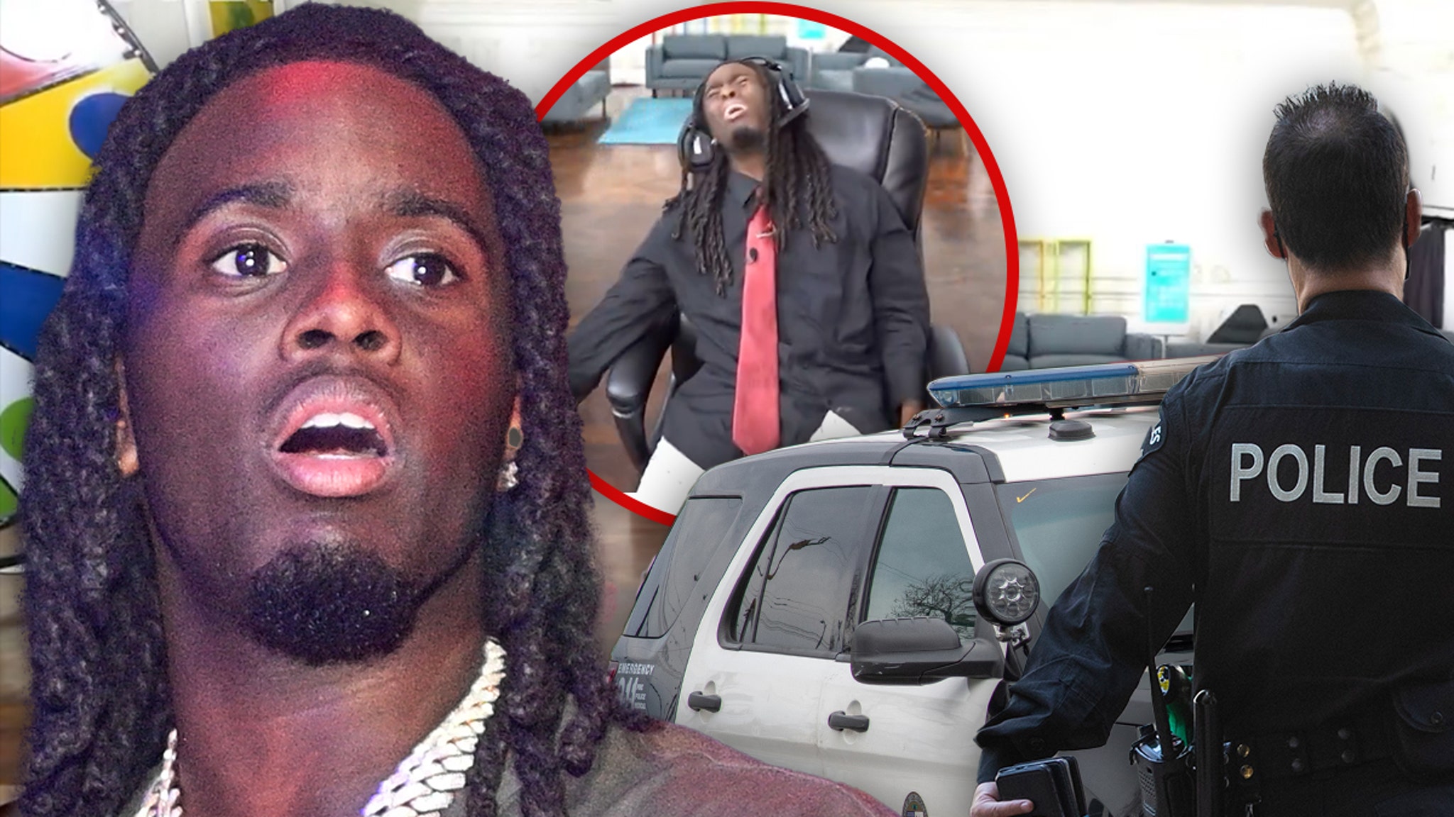 Kai Cenat Apparently ‘Swatted’ in Beverly Hills Mansion During Live Stream